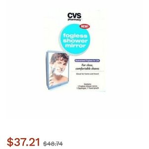 CVS fogless shower mirror